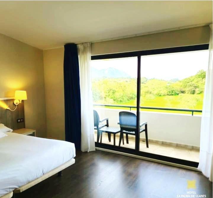 Hotel La Palma De Llanes Bagian luar foto